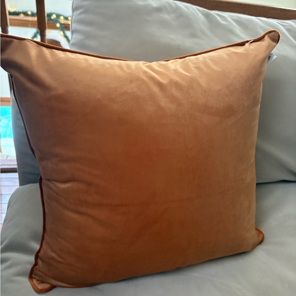 Geometric Velvet Throw Pillow Cover - Picture 4 of 4